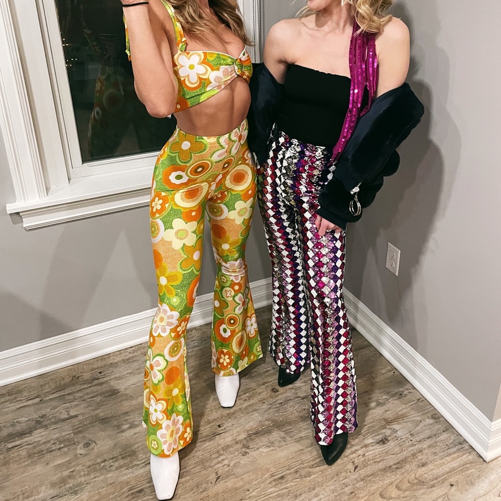 Two Piece Floral Set